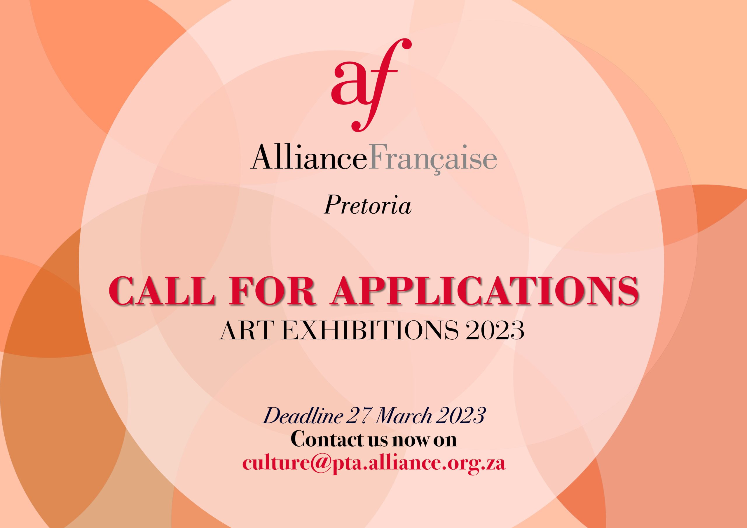 Read more about the article Call for Applications – Visual Art Exhibitions