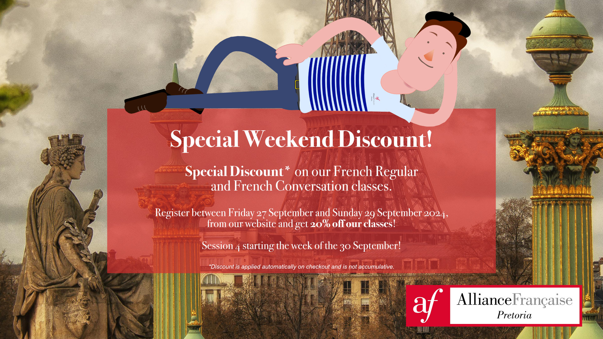 You are currently viewing Weekend Special Discount – September 2024